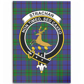 Strachan Tartan Crest Area Rug